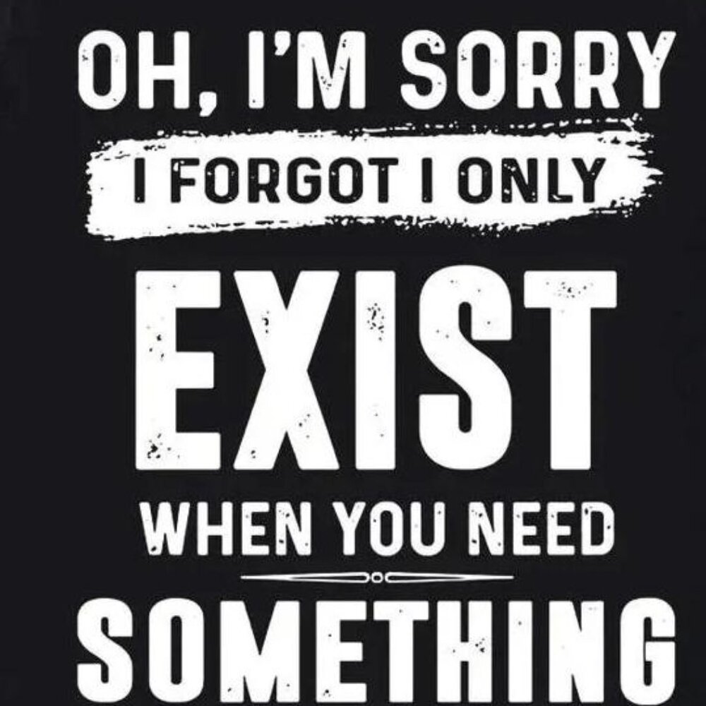 Oh Im Sorry I Forgot I Only Exist When You Need Something Classic Tee - Picture 2 of 5